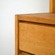 Original 1960s oak bookcase with drawers