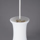 Mandarin Glass Hanging Lamp by Michael Bang for Holmegaard, 1980s