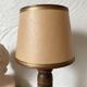 Turned wooden floor lamp, 1930s-1940s.