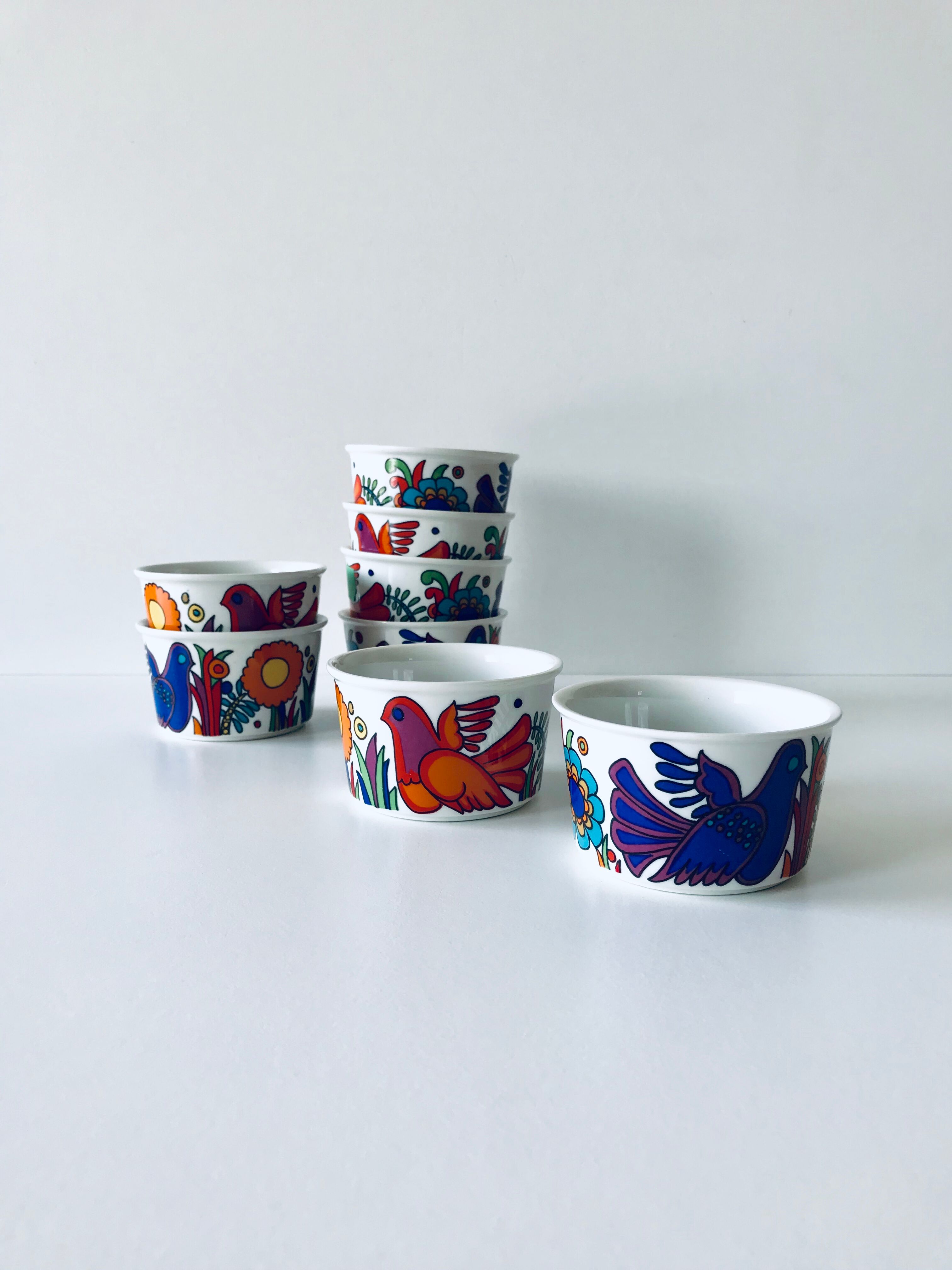 8 ramequins Acapulco by Villeroy and Boch