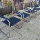 Series of 4 armchair