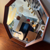 Teak mirror from the 60s