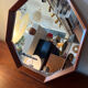 Teak mirror from the 60s