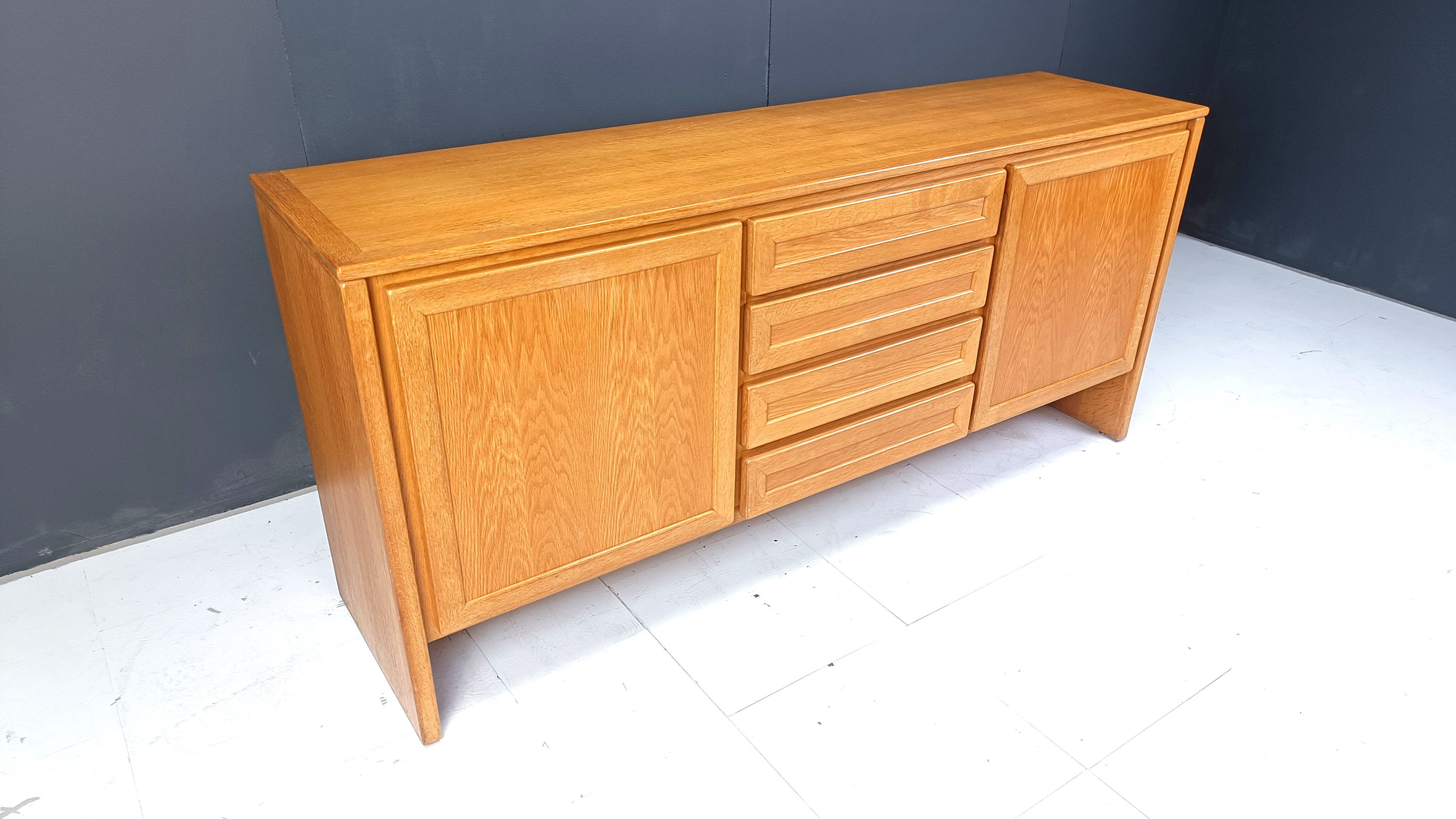 Vintage oak sideboard, 1960s