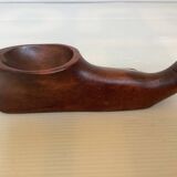 Wooden ashtray empty pocket ring sizer