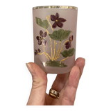 Verre de cure thermale fin XIX début XXeme