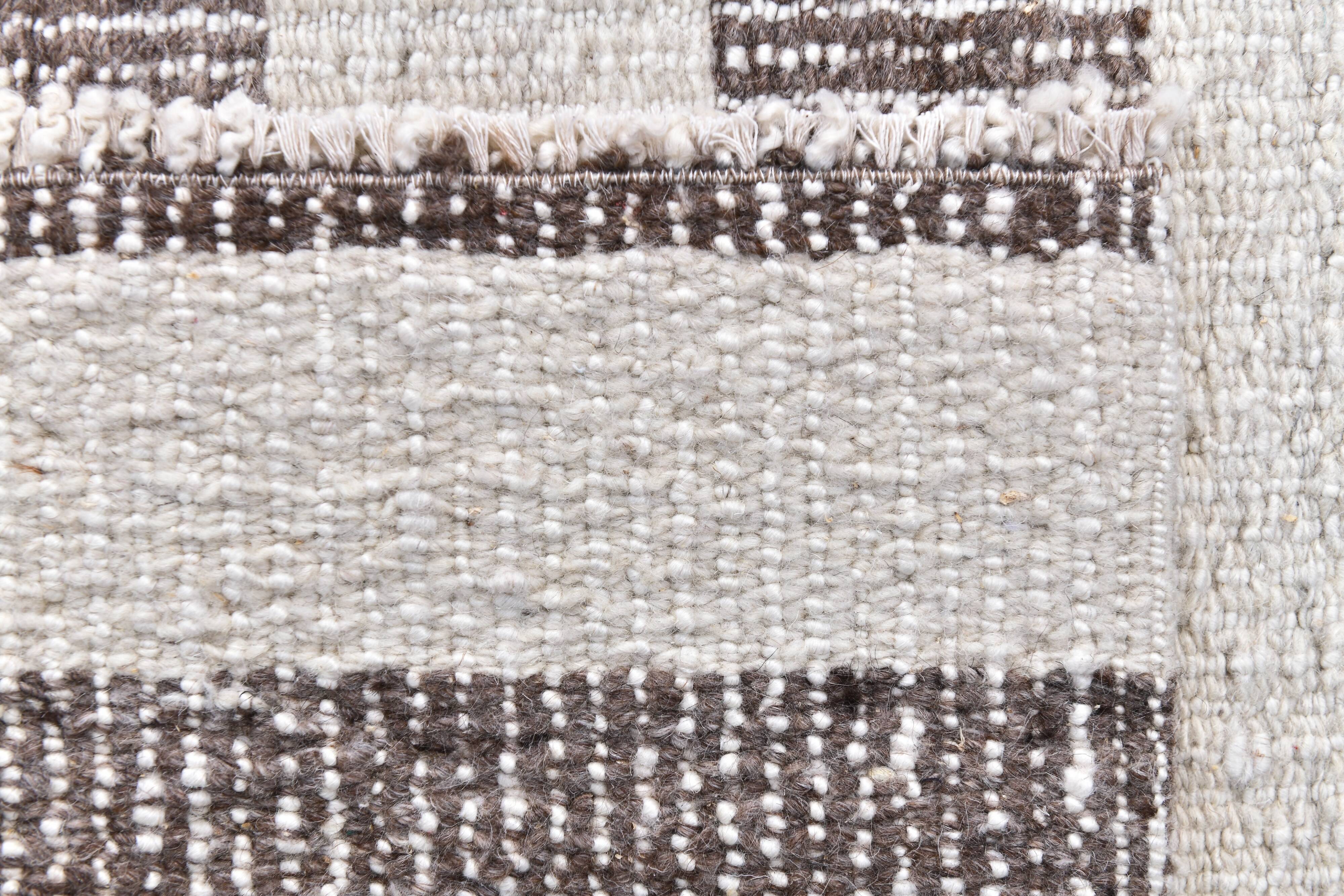 runner kilim carpet, runner wool kilim rug 207x72 cm natural wool rug