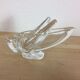 Set of 3 animal cups in vannes crystal, dogs and grasshopper