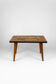 Table basse africaine en bois marqueté, vers 1960
