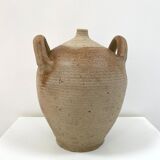 Old sandstone jar with 2 handles