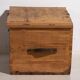 Antique natural brown storage chest (c.1920) #76