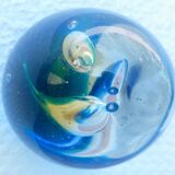 Paper press, crystal sulphide with abstract decoration