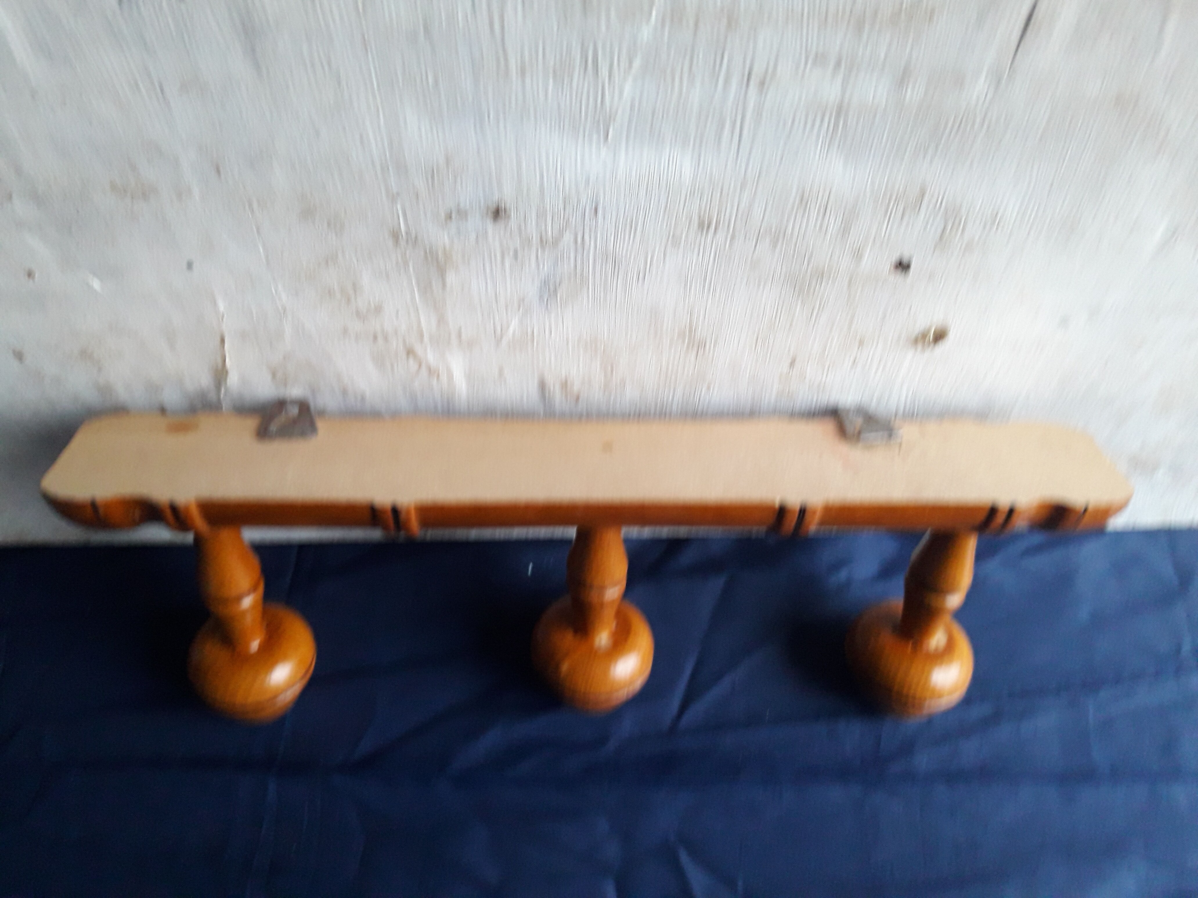3 wooden coat rack