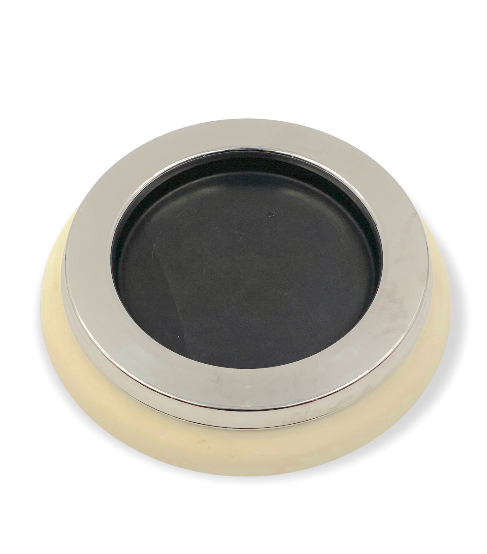 Sergio Asti, mod.4635 white ashtray / catchall, Kartell Italy 1967