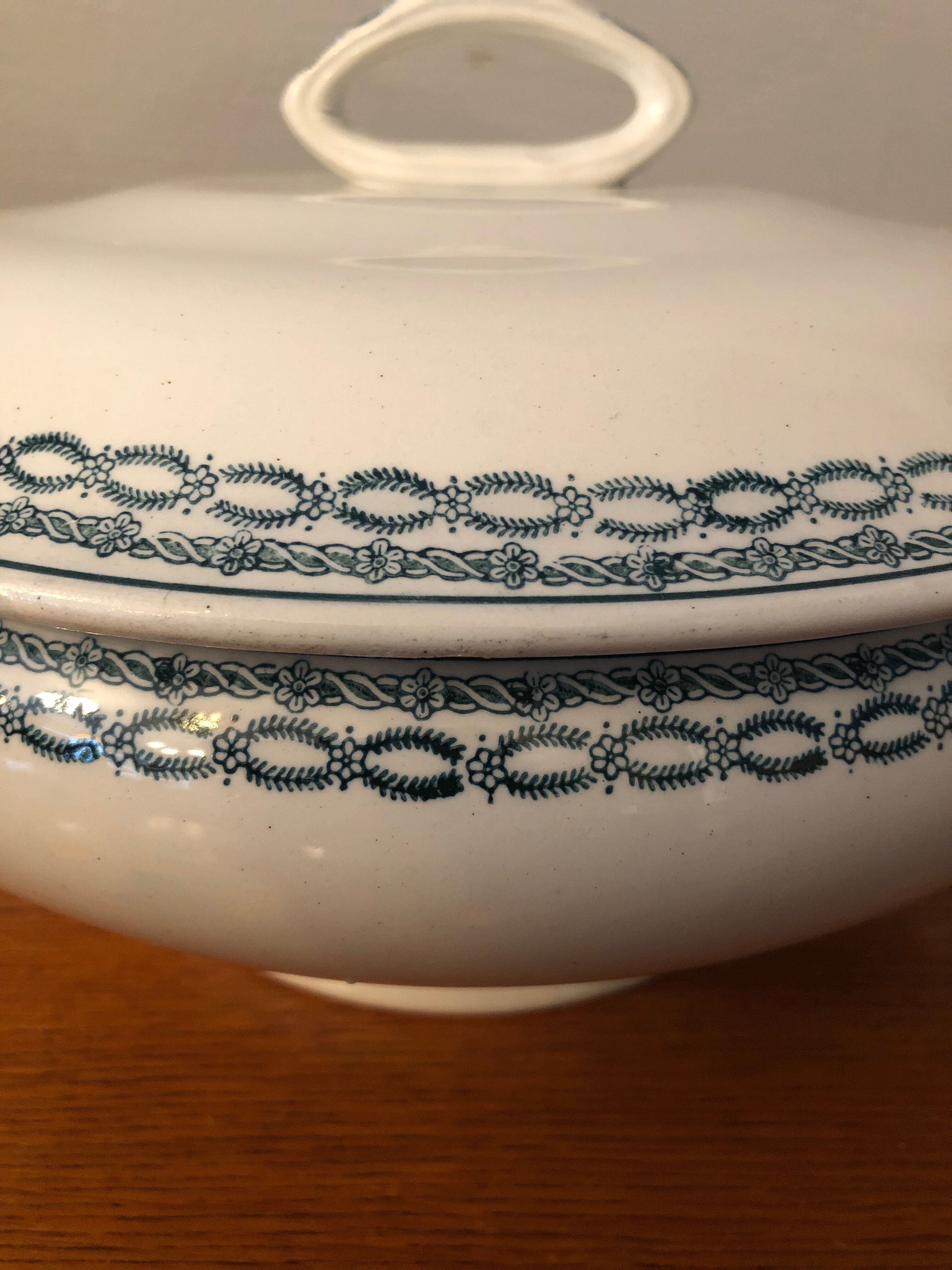 Earthenware soup pot Terre de fer Saint Amand