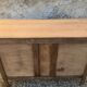 Louis XV style chest of drawers in stripped oak