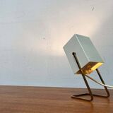Modern mid-century German cube table lamp by Kaiser Leuchten, 1960s.
