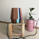 Cotton thread table lamp