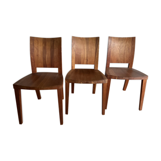 3 wooden chairs RIVA 1920
