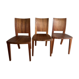 3 chaises en bois RIVA 1920