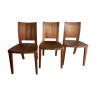3 chaises en bois RIVA 1920