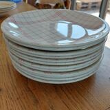 Assiettes plates Gien