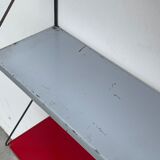 Vintage metal wall shelf wall rack minimalistic 1960’s