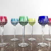 Set of 6 Saint Louis wine glasses