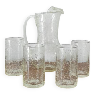 Orangeade Service Bubble Glass