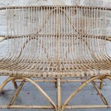 Rattan seat