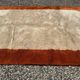 Terracotta and beige Moroccan Mrirt rug 340x230 cm – framed pattern