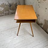 Vintage oak compass desk