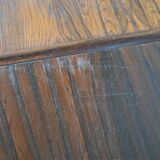 Extendable rosewood dining table year 60