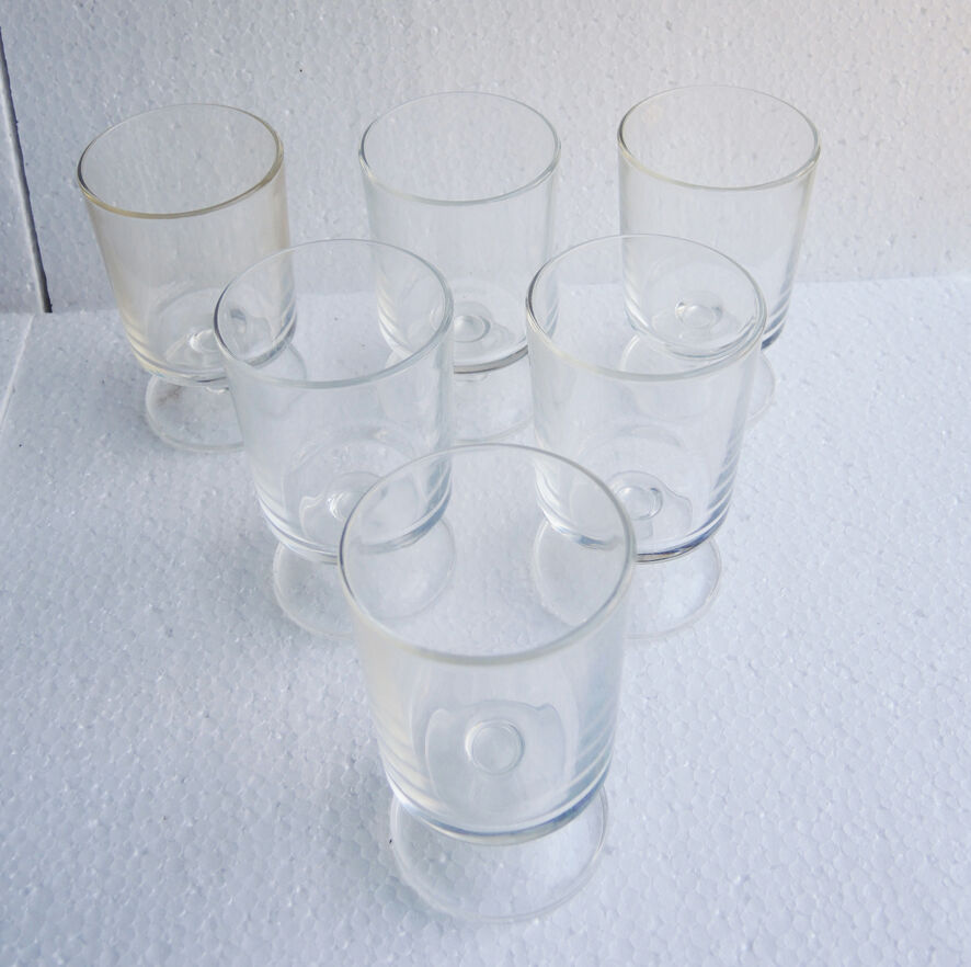 6 ancient glasses Luminarc France