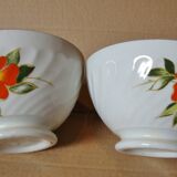 2 anciens bols vintage sarreguemines