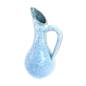 Blue speckled Accolay pitcher