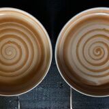 Set of 2 Sarreguemines flat plates
