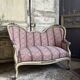 Antique Louis XV style bench – Napoleonic III period – 110 cm