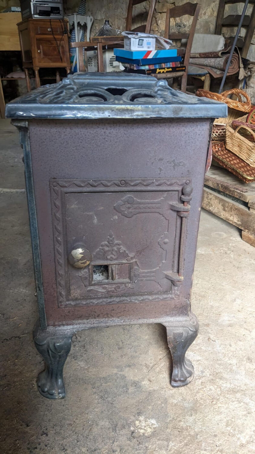 Poêle en fonte émaillée Selency