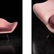 Vintage Mid-Century Space Age Velour Lounge Set from Paged, 1972, Set of 3