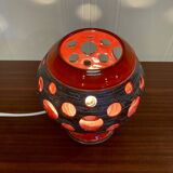 Ceramic lamp, 1960s design.