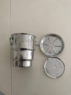 Stainless ice bucket