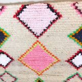 Wool rugs and colorful fabrics 145 x 91 cm