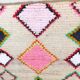 Wool rugs and colorful fabrics 145 x 91 cm
