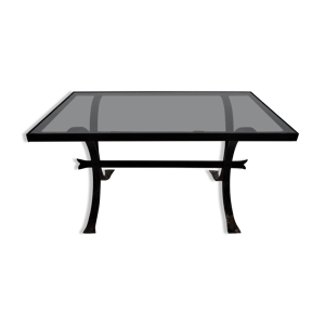 table basse en fer forgé