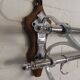 Chrome plated Art Deco wall coat rack with 6 hooks, 1930s