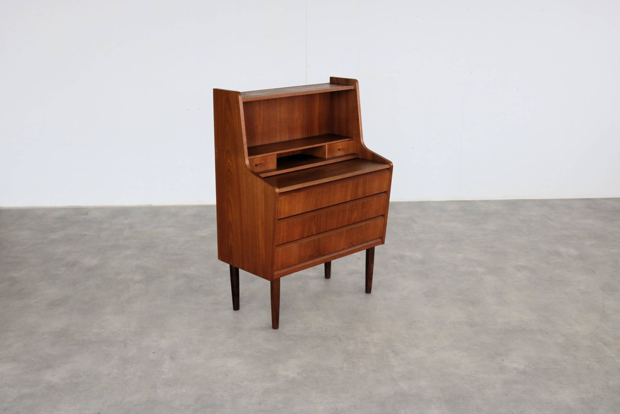 secrétaire vintage | teck | années 1960 | danois