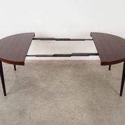 Round rosewood table, Danish design, 1960s, designer: Severin Hansen