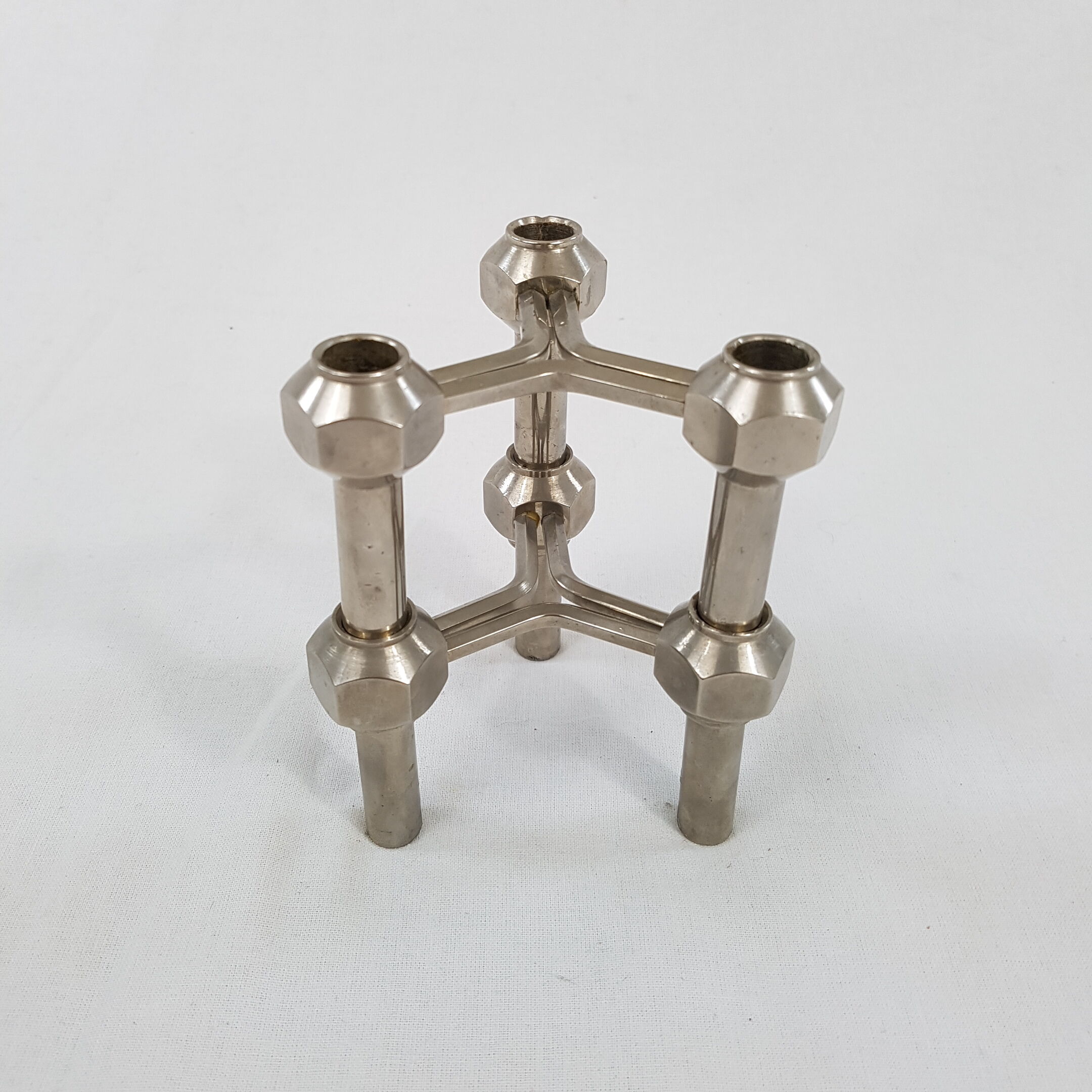 Pair of adjustable candlesticks