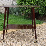 Vintage serving roller table